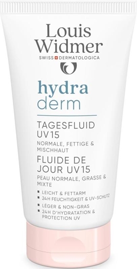 LOUIS WIDMER DAG FLUID UV 15 ZONDER PARFUM 50ML